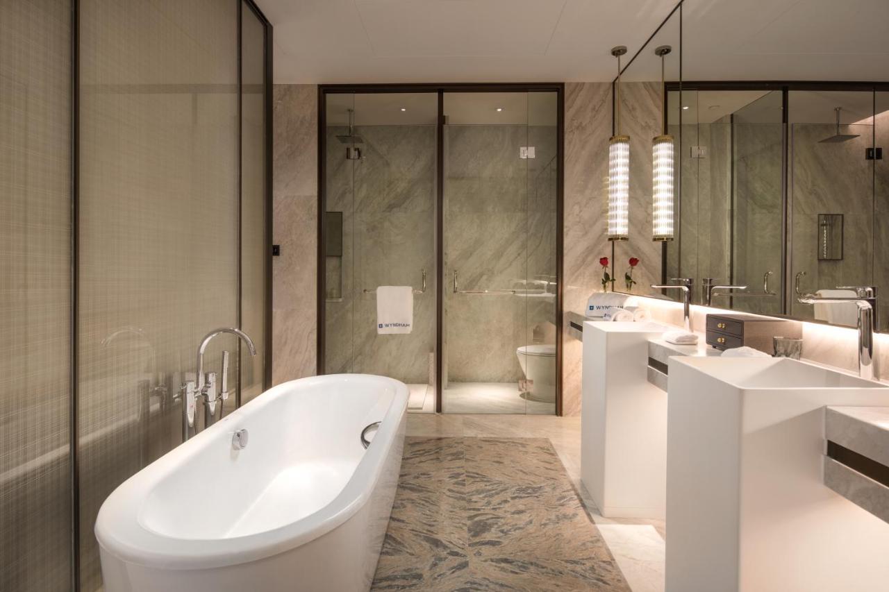 ホテル Wyndham Grand Suzhou Fenhu Xinta エクステリア 写真