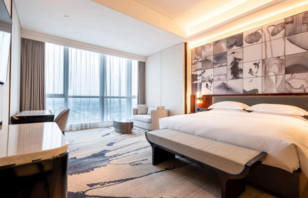 ホテル Wyndham Grand Suzhou Fenhu Xinta エクステリア 写真