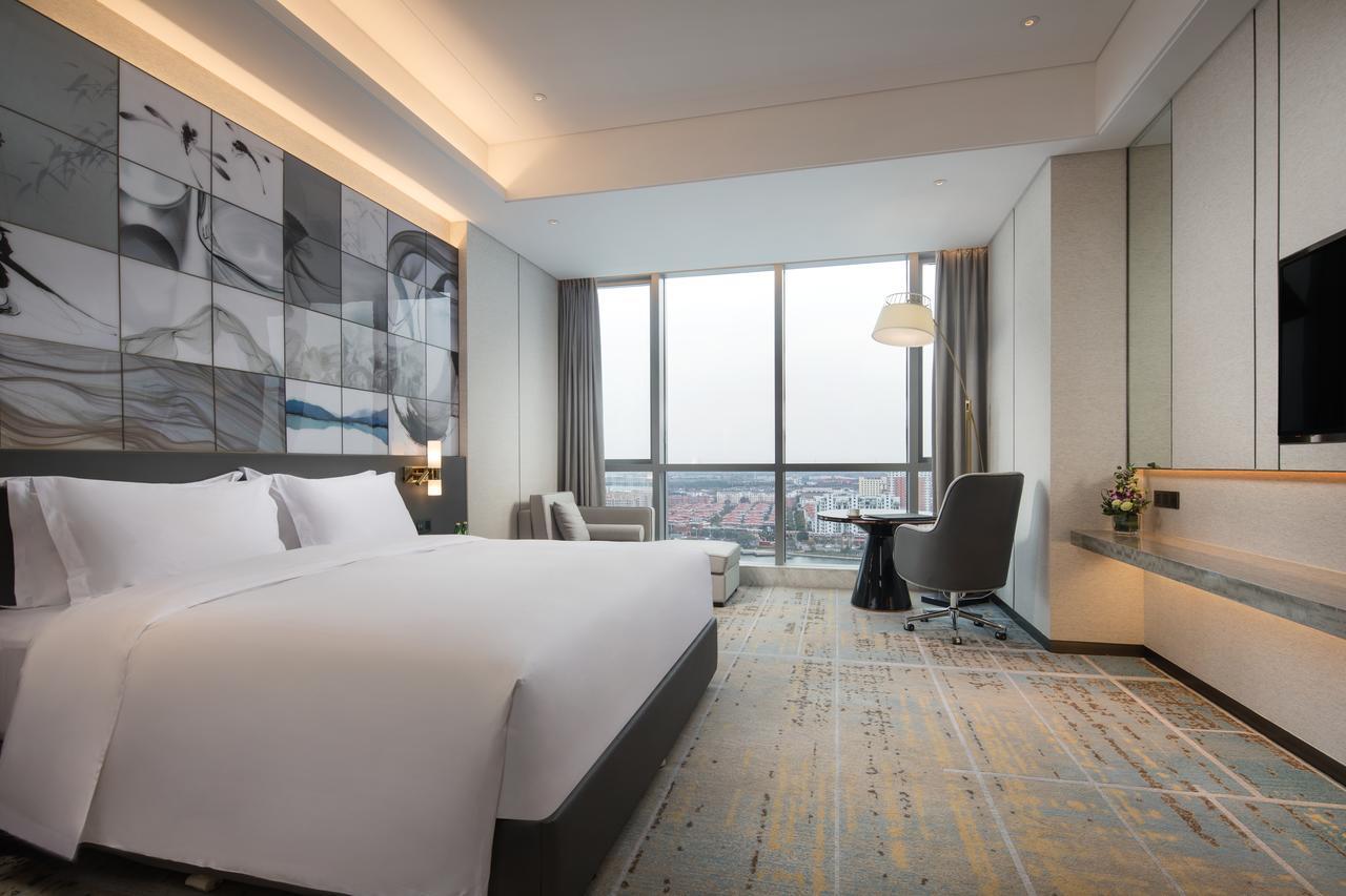 ホテル Wyndham Grand Suzhou Fenhu Xinta エクステリア 写真