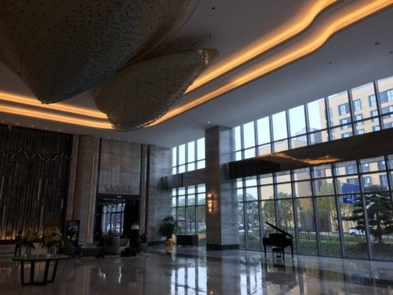 ホテル Wyndham Grand Suzhou Fenhu Xinta エクステリア 写真